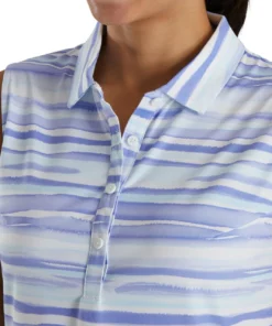 Footjoy Women' Watercolor Sleeveles Polo 16 Footjoy Women' Watercolor Sleeveles Polo -Golf Sales Store footjoy womens watercolor sleeveless polo violet 03 06923.1673906713