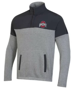 Ncaa Ohio State University Snap Placket Big Cotton Sport