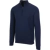 Greg Norman Performance Blend Lined Wind Sweater 1/4 Zip -Golf Sales Store greg norman performance blend lined 1 4 zip wind sweater navy 01 36483.1659043397