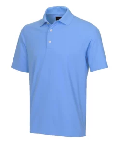 Greg Norman Protek Micro Pique Polo -Golf Sales Store greg norman protek micro pique polo blue stream 01 98138.1632427270