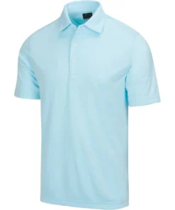 2Below Solid Polo Greg Norman Microlux Protek Ml75 -Golf Sales Store greg norman protek ml75 microlux 2below solid polo seaside blue 01 46151.1632426723