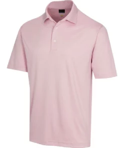 Greg Norman Microlux Protek Ml75 Polo Embossed -Golf Sales Store greg norman protek ml75 microlux embossed polo antique pink 01 46554.1673904739