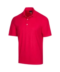 Greg Norman Microlux Protek Ml75 Polo Embossed -Golf Sales Store greg norman protek ml75 microlux embossed polo british red 01 33265.1673903943
