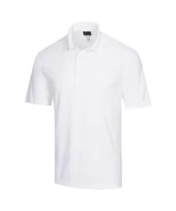 Greg Norman Microlux Protek Ml75 Polo Embossed -Golf Sales Store greg norman protek ml75 microlux embossed polo white 01 16078.1673903051