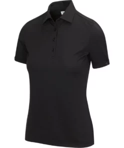 Greg Norman Women's 2Below Short Sleeve Polo -Golf Sales Store greg norman womens 2below short sleeve polo black 01 76183.1633378903