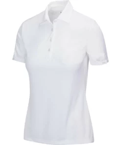 Greg Norman Women's 2Below Short Sleeve Polo -Golf Sales Store greg norman womens 2below short sleeve polo white 01 99418.1631907829