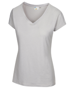 Greg Norman Women's Annie V-Neck -Golf Sales Store greg norman womens annie v neck shark grey heather 01 16090.1638461899