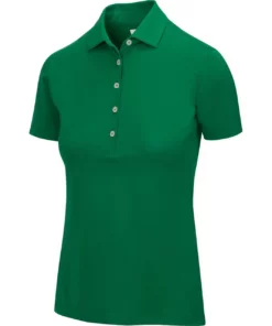 Greg Norman Women's Freedom Micro Pique Short Sleeve Polo -Golf Sales Store greg norman womens freedom micro pique short sleeve polo evergreen 01 20678.1659043413