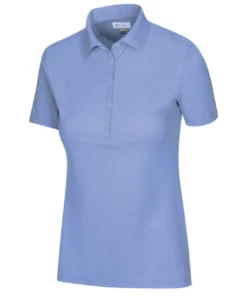Greg Norman Women's Freedom Micro Pique Short Sleeve Polo -Golf Sales Store greg norman womens freedom micro pique short sleeve polo sweet iris 01 22161.1659043413