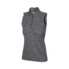 Greg Norman Women' Polo Sleeveles Heathered Dot -Golf Sales Store greg norman womens heathered dot sleeveless polo black 01 00664.1651765028