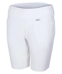 Greg Norman Women' Short Pull-On Stretch -Golf Sales Store greg norman womens pull on stretch short white 01 11608.1633375074