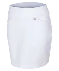 Greg Norman Women' Skort Pull-On Stretch -Golf Sales Store greg norman womens pull on stretch skort white 01 76201.1633375143