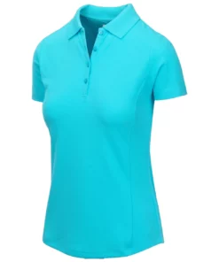 Protek Greg Norman Women' Micro Pique Polo Short Sleeve -Golf Sales Store greg norman womens short sleeve protek micro pique polo aqua 01 93894.1633463944