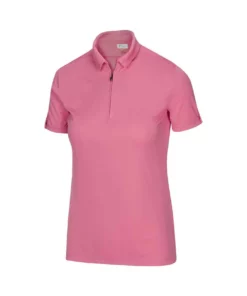 Greg Norman Women's Zip Polo 14 Greg Norman Women's Zip Polo -Golf Sales Store greg norman womens zip polo coral guava 01 03355.1644418951