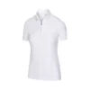 Greg Norman Women's Zip Polo -Golf Sales Store greg norman womens zip polo white 01 82880.1644418951