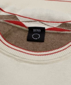 Hugo Boss Ritom Sweater -Golf Sales Store hugo boss ritom sweater open white 03 61659.1636975106