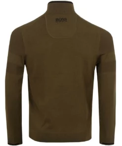 Hugo Boss Zeci 1/2 Zip Sweater -Golf Sales Store hugo boss zeci 1 2 zip sweater dark green 02 40125.1636975286