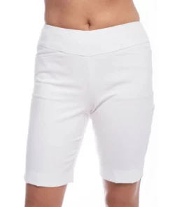 Ibkul Short Solid Stain Resistant