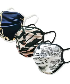 Golfio Face Mask Fabric 3 Pack Double Layer Made In Usa Washable Fashion