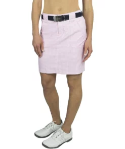 Jofit Belted Skort - Bloom Check