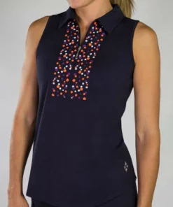 Jofit Cutaway Midnight Polo Embroidery