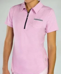 Jofit Pocket Polo Grosgrain Ribbon Bloom