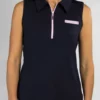 Jofit Pocket Polo Sleeveles Midnight -Golf Sales Store jofit sleeveless pocket polo midnight midnight 01 46527.1633543957