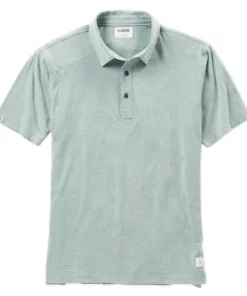 Linksoul Anza Dot Print Polo -Golf Sales Store linksoul anza dot print polo oak moss heather 01 43970.1676585488
