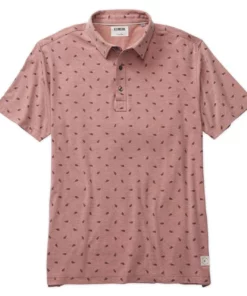 Linksoul Anza Frond Print Polo