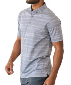 Linksoul Batik Stripe Oxford Polo -Golf Sales Store linksoul batik stripe oxford polo soft sky 04 54305.1676591432