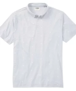 Linksoul Anza Brushstroke Polo Print