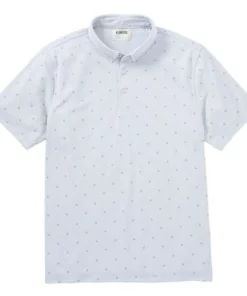 Linksoul Micro Fern Print Oxford Polo -Golf Sales Store linksoul micro fern print oxford polo soft sky 01 93804.1676590139