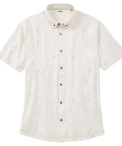 Linksoul Anza Shirt Songbird Print -Golf Sales Store linksoul songbird print anza shirt sand heather 01 47331.1676593967