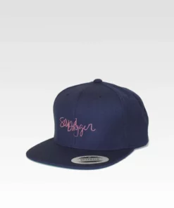 Snapback Hat Sandscript Matte Grey