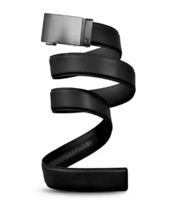 Mission Belt Gun Metal Belt - Leather -Golf Sales Store mission belt gun metal belt leather black 01 23066.1633028178