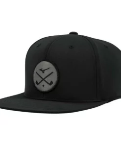 Mizuno Crossed Clubs Snapback Hat -Golf Sales Store mizuno crossed clubs snapback hat black 01 65121.1673903982