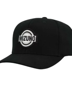 Mizuno Patch Hat -Golf Sales Store mizuno patch hat black 01 87601.1671653290