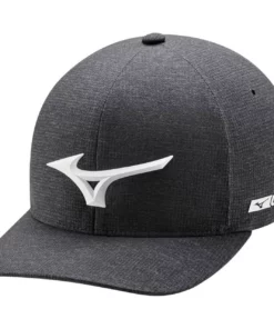 Mizuno Tour Delta Fitted Hat -Golf Sales Store mizuno tour delta fitted hat heathered20charcoal 01 37235.1664811779
