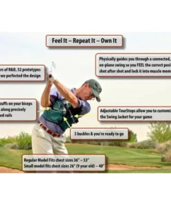 Golf Training Aid Swing Jacket