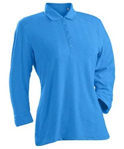 Nancy Lopez Grace Polo 3/4 Sleeve 12 Nancy Lopez Grace Polo 3/4 Sleeve -Golf Sales Store nancy lopez grace 3 4 sleeve polo blue bird 01 76092.1633541344