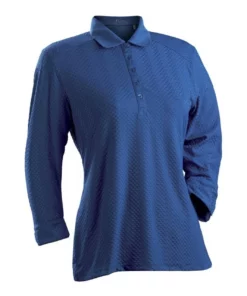 Nancy Lopez Grace Polo 3/4 Sleeve