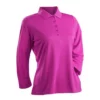 Nancy Lopez Luster Plus Size 3/4 Sleeve Polo 1 Nancy Lopez Luster Plus Size 3/4 Sleeve Polo -Golf Sales Store nancy lopez luster 3 4 sleeve polo plus size hot pink 01 55159.1633459019