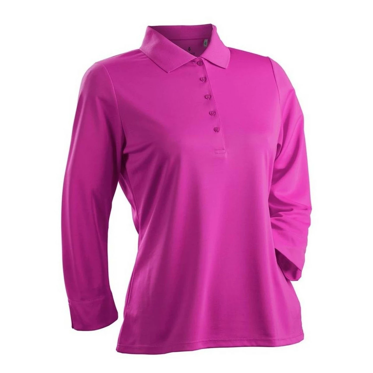 Nancy Lopez Luster Plus Size 3/4 Sleeve Polo 3 Nancy Lopez Luster Plus Size 3/4 Sleeve Polo