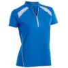 Nancy Lopez Polo Short Sleeve Sporty -Golf Sales Store nancy lopez sporty short sleeve polo blue bird white 01 34030.1633465913