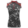 Nancy Lopez Tart Sleeveless Polo -Golf Sales Store nancy lopez tart sleeveless polo black 01 28236.1648053021