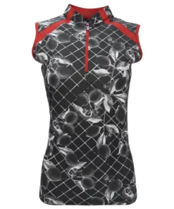 Nancy Lopez Tart Sleeveless Polo