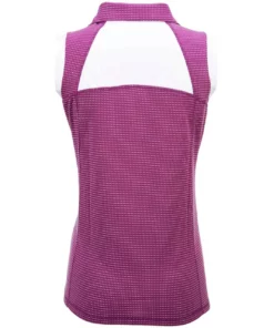 Nancy Lopez Zone Sleeveless Polo -Golf Sales Store nancy lopez zone sleeveless polo iris 02 77902.1648053527