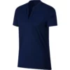 Nike Women' Placket Polo Dry Open -Golf Sales Store nike womens dry open placket polo obsidian blue void 01 28896.1633466169