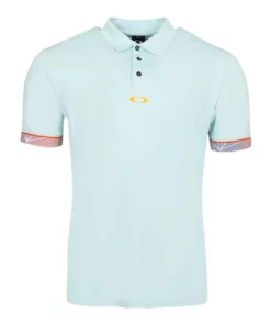 Oakley Geometric Sleeve Polo -Golf Sales Store oakley geometric sleeve polo plume 01 00293.1632248083