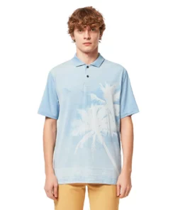 Oakley Reduct Polo -Golf Sales Store oakley reduct polo stonewash blue 03 77490.1677600366